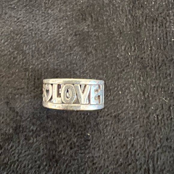 James Avery  "Faith, Hope & Love" Ring - Picture 3 of 5